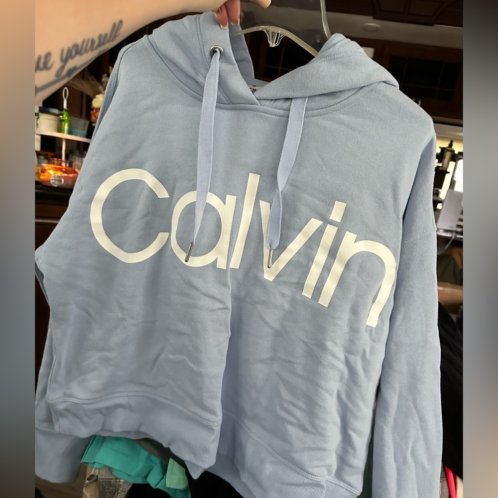 Light blue Sweatshirt/ Hoodie